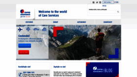 What Europ-assistance.cz website looked like in 2020 (3 years ago)