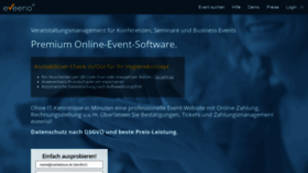 What Eveeno.com website looked like in 2020 (4 years ago)