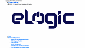What Elogiclanka.com website looked like in 2020 (3 years ago)