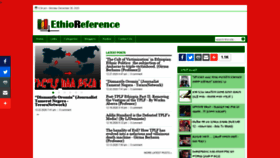 What Ethioreference.com website looked like in 2020 (3 years ago)