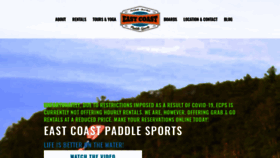 What Ecpaddlesports.com website looked like in 2020 (3 years ago)