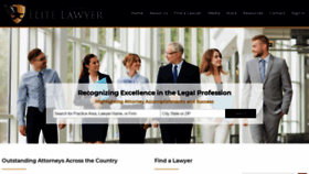 What Elitelawyer.com website looked like in 2020 (3 years ago)