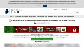 What Editorialsirio.com website looked like in 2020 (3 years ago)