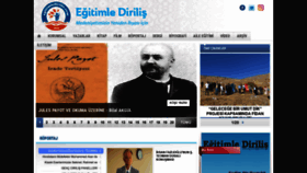 What Egitimledirilis.com website looked like in 2020 (3 years ago)