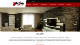 What Estetika.com.tr website looked like in 2020 (3 years ago)