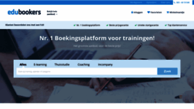 What Edubookers.com website looked like in 2020 (4 years ago)