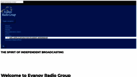 What Evanovradio.com website looked like in 2020 (3 years ago)