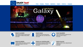 What Enjoyvote.com website looked like in 2021 (3 years ago)