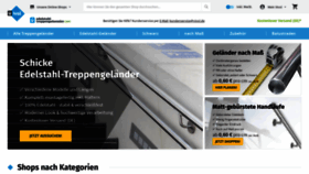 What Edelstahl-treppengelaender.com website looked like in 2021 (3 years ago)