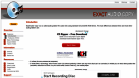 What Exactaudiocopy.de website looked like in 2021 (3 years ago)