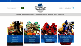 What Executive-baskets.com website looked like in 2021 (3 years ago)