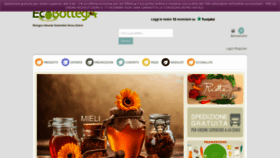What Eco-bottega.it website looked like in 2021 (3 years ago)