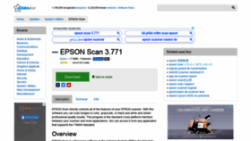 What Epson-scan.updatestar.com website looked like in 2021 (3 years ago)