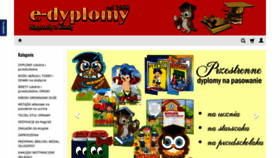What E-dyplomy.pl website looked like in 2021 (3 years ago)