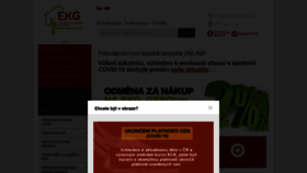 What Ekg-gerotop.cz website looked like in 2021 (3 years ago)
