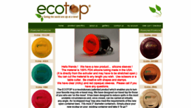 What Ecotopusa.com website looked like in 2021 (3 years ago)