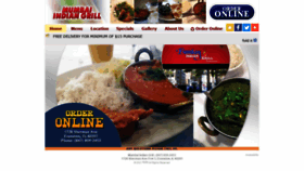What Evanstonmumbaiindiangrill.com website looked like in 2021 (3 years ago)