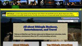 What Ethiovisit.com website looked like in 2021 (3 years ago)