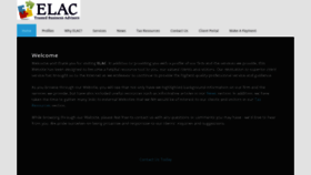 What Elacllc.com website looked like in 2021 (3 years ago)