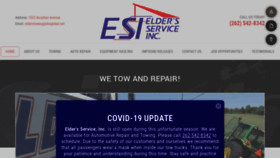 What Elderstowing.com website looked like in 2021 (3 years ago)