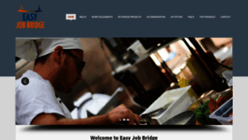 What Easyjobbridge.com website looked like in 2021 (3 years ago)