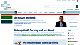 What Efarma.nl website looked like in 2021 (3 years ago)