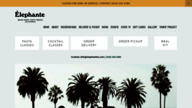 What Elephantela.com website looked like in 2021 (3 years ago)