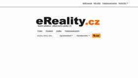 What Ereality.cz website looked like in 2021 (3 years ago)