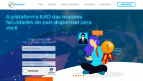 What Ensineonline.com.br website looked like in 2021 (3 years ago)