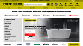 What Emero.de website looked like in 2021 (3 years ago)