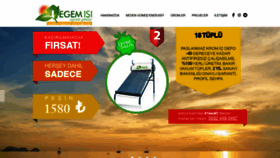 What Egemisi.com website looked like in 2021 (3 years ago)