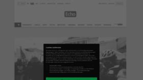 What Echo-online.de website looked like in 2021 (3 years ago)
