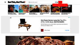 What Eatthis.com website looked like in 2021 (3 years ago)