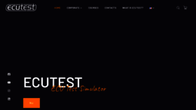 What Ecutest.net website looked like in 2021 (3 years ago)