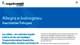 What Engadinmobil.ch website looked like in 2021 (5 years ago)