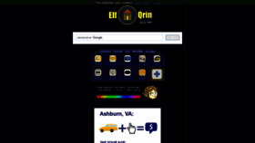 What Elfqrin.com website looked like in 2021 (3 years ago)