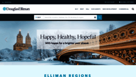 What Elliman.com website looked like in 2021 (3 years ago)