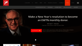 What Ewtn.com website looked like in 2021 (3 years ago)