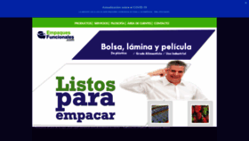 What Empaquesfuncionales.com website looked like in 2021 (3 years ago)