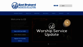 What Eastbrainerdchurch.org website looked like in 2021 (3 years ago)
