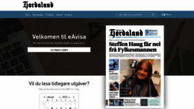 What Eavis.avisa-hordaland.no website looked like in 2021 (3 years ago)