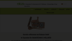 What Eliga.com website looked like in 2021 (3 years ago)