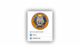 What Eisd.helloid.com website looked like in 2021 (3 years ago)