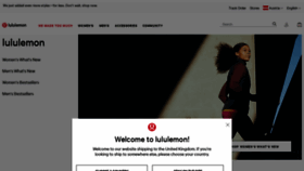 What Eu.lululemon.com website looked like in 2021 (3 years ago)