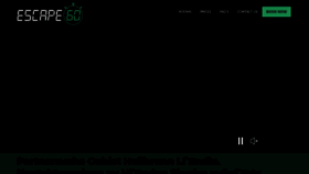 What Escape60.co.uk website looked like in 2021 (3 years ago)