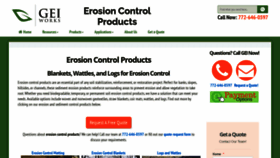 What Erosioncontrol-products.com website looked like in 2021 (3 years ago)
