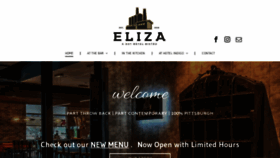 What Elizahotelindigo.com website looked like in 2021 (3 years ago)