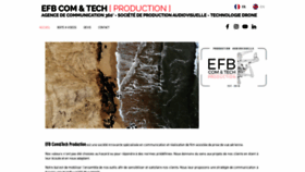 What Efb-communication.com website looked like in 2021 (3 years ago)