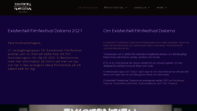 What Existentiellfilmfestival.se website looked like in 2021 (5 years ago)