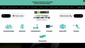 What Eco-wheels.ru website looked like in 2021 (3 years ago)